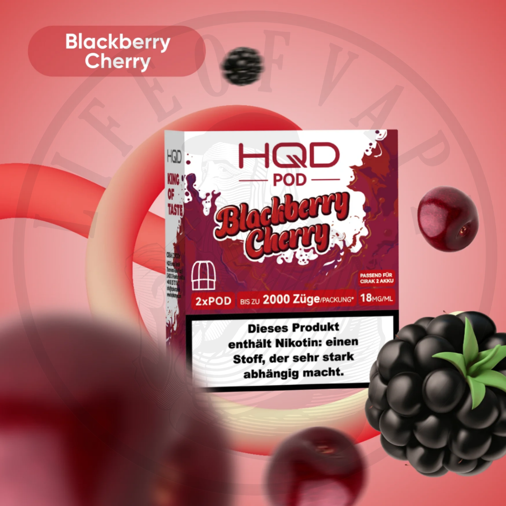 HQD Cirak 2 Prefilled Pods 18mg