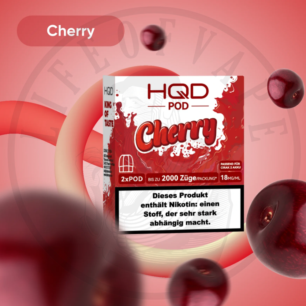 hqd cirak 2 schmeckt verbrannt HQD Cirak 2 Pods kaufen | 20 Sorten | 18mg | 2x2ml
