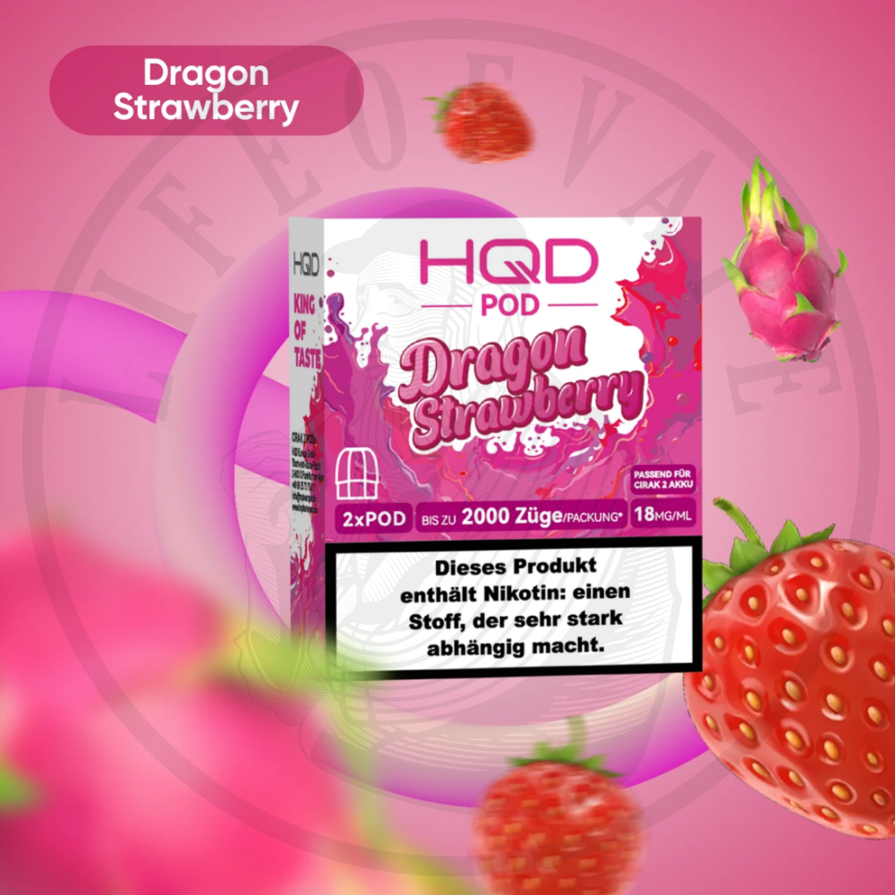 HQD Cirak 2 Prefilled Pods 18mg