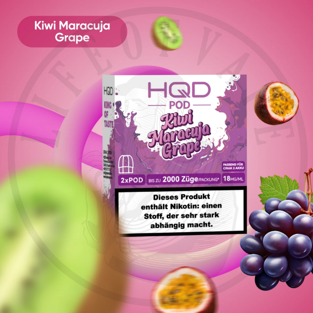 HQD Cirak 2 Prefilled Pods 18mg