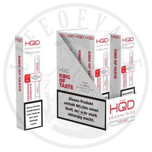 HQD Hoova Einweg E-Zigarette 18mg 10x