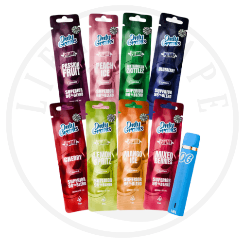 Only Grams kaufen | 96% Superior Blend | 17 Sorten