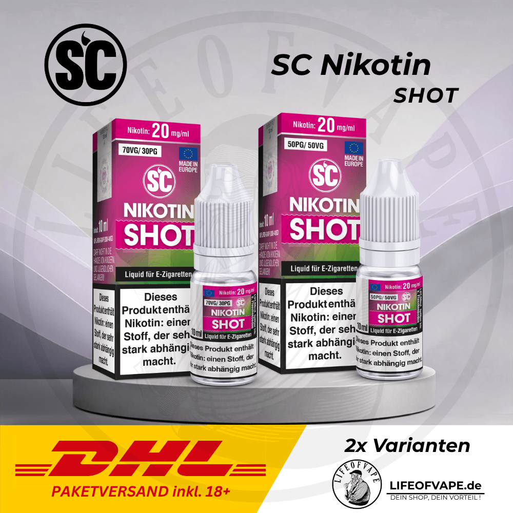 SC - Nikotin - Shot - 10ml - 20mg/ml
