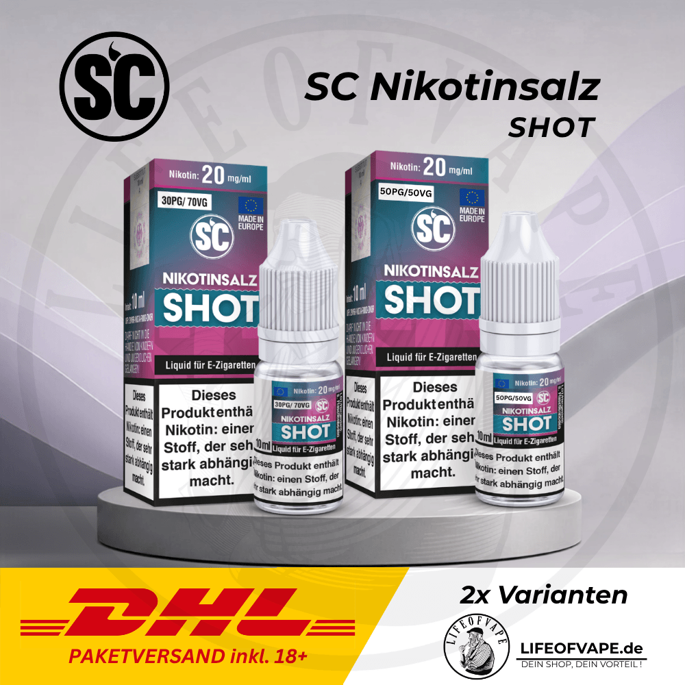 SC - Nikotin - Shot - 10ml - 20mg/ml
