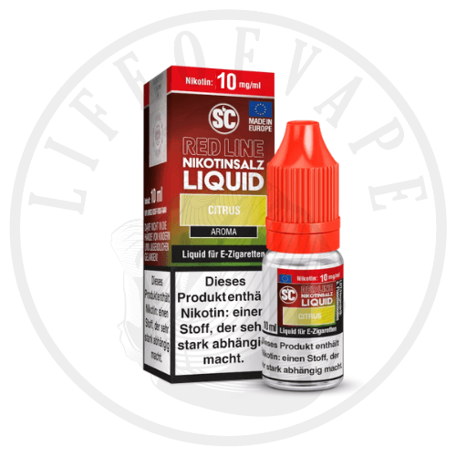 SC Red Line Liquid 0mg / 10mg / 20mg