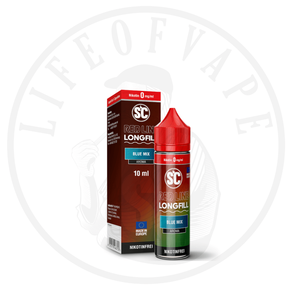 SC Red Line - Longfills - 10ml - 0mg/ml