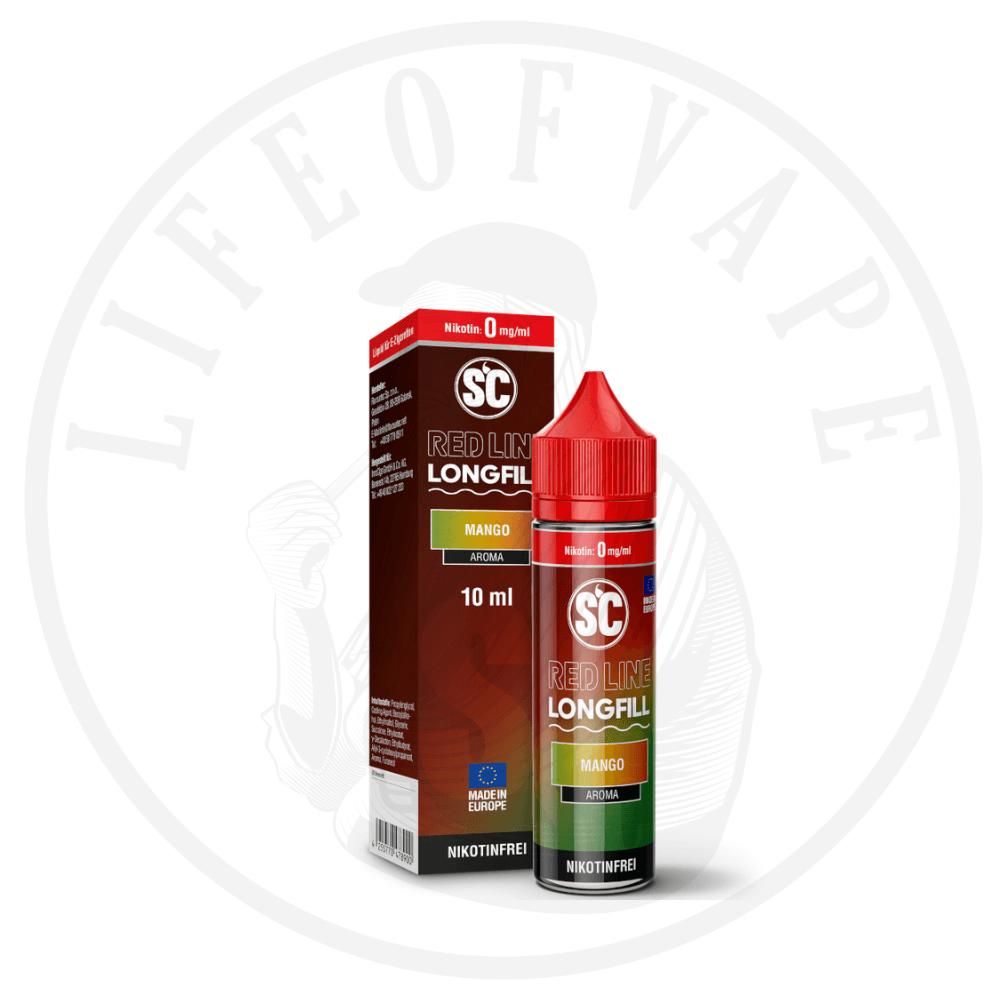 SC Red Line - Longfills - 10ml - 0mg/ml