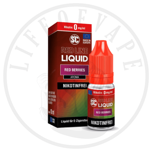 SC Red Line E-Liquid 0mg