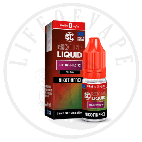 SC Red Line E-Liquid 0mg