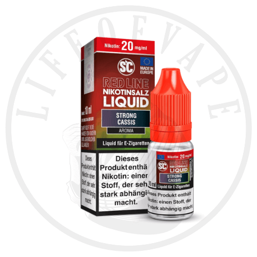 SC Red Line Liquid 0mg / 10mg / 20mg