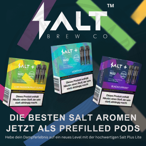 Salt Plus Lite Prefilled Pods 20mg